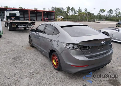 2018 Hyundai Elantra Se z USA, uszkodzony, nr VIN KMHD74LF9JU592282